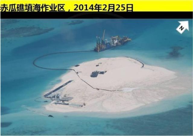 南沙填島建設(shè)最新進(jìn)展揭秘，沙島上的溫馨日常