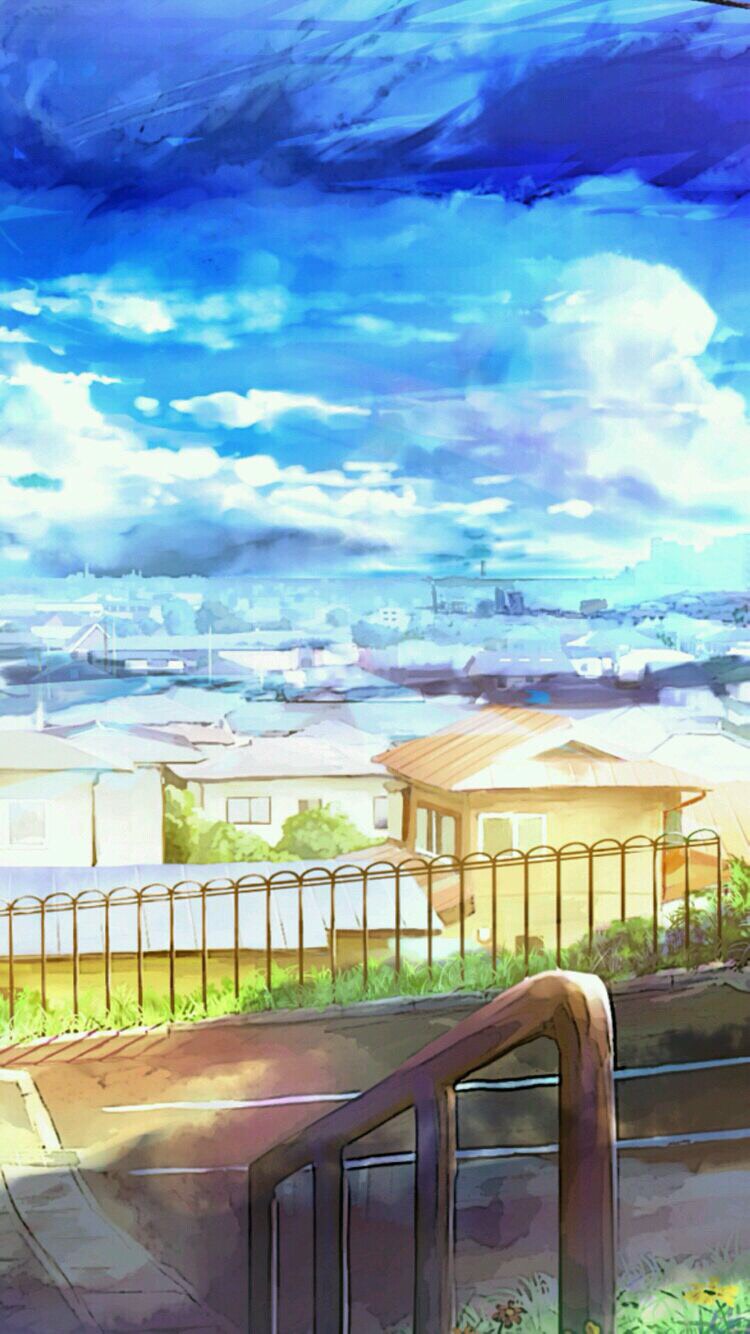 動漫美景，色彩與想象力的夢幻世界