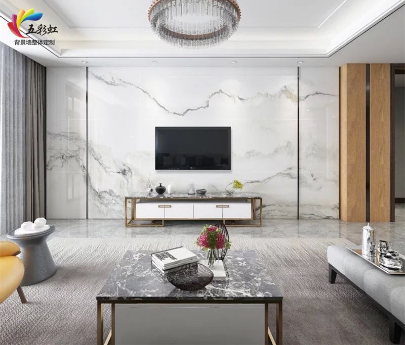 微晶石電視墻最新款，時(shí)尚家居的炫酷首選