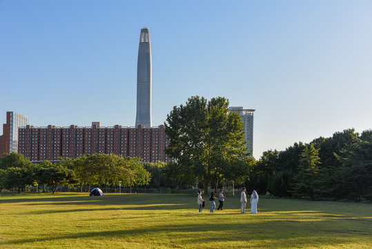 天津新公園亮相，城市綠肺開啟新篇章